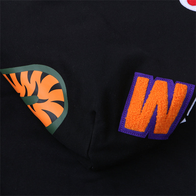 Moletom Bape Shark Glow (Preto)