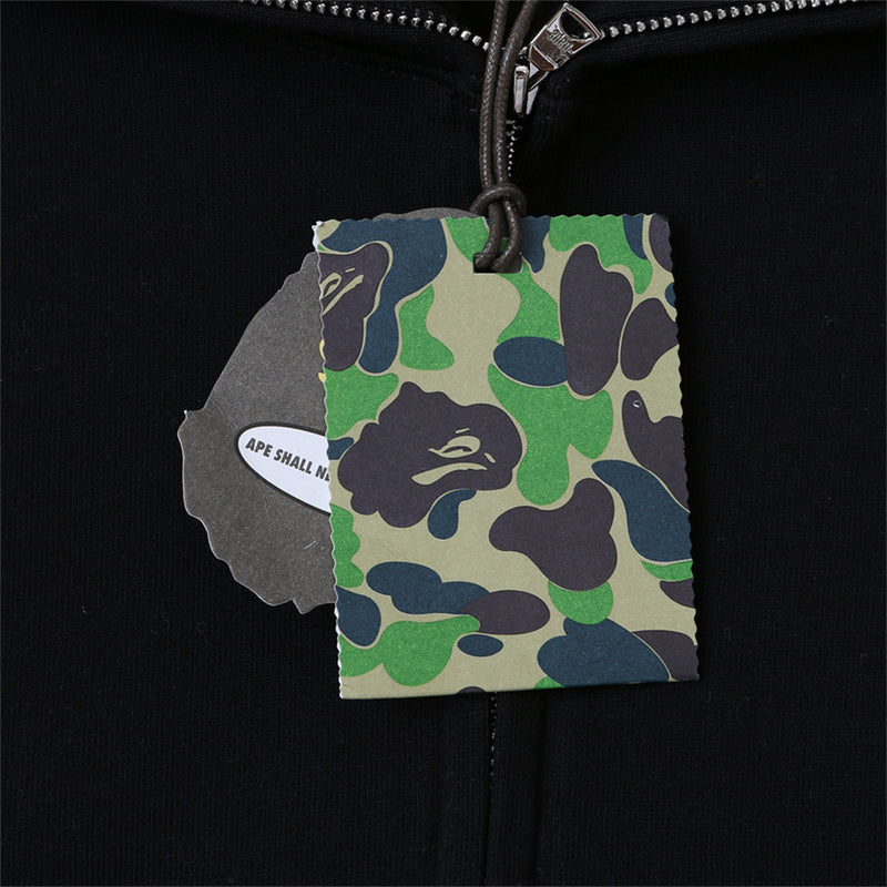 Moletom Bape Shark Glow (Preto)