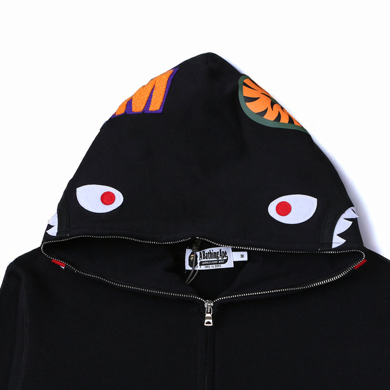 Moletom Bape Shark Glow (Preto)