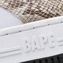 A Bathing Ape Bape Sta Snake Skin Beige
