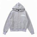 Conjunto Moletom Corteiz Logo Island Tee Cinza