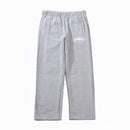 Conjunto Moletom Corteiz Logo Island Tee Cinza