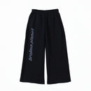 Calça Moletom Broken Planet Logo Writing  Preta