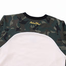 Camiseta Manga Longa Broken Planet Camuflada