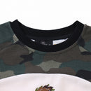 Camiseta Manga Longa Broken Planet Camuflada