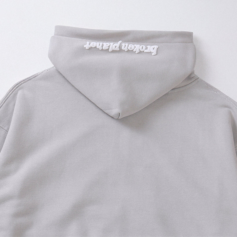 Jaqueta Moletom Broken Planet Zip Up Space (Cinza)