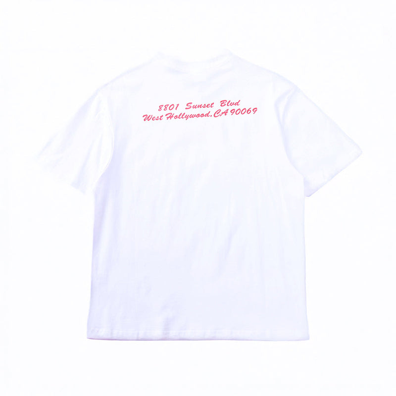 Camiseta Supreme Box Logo 8801 Sunset Blud