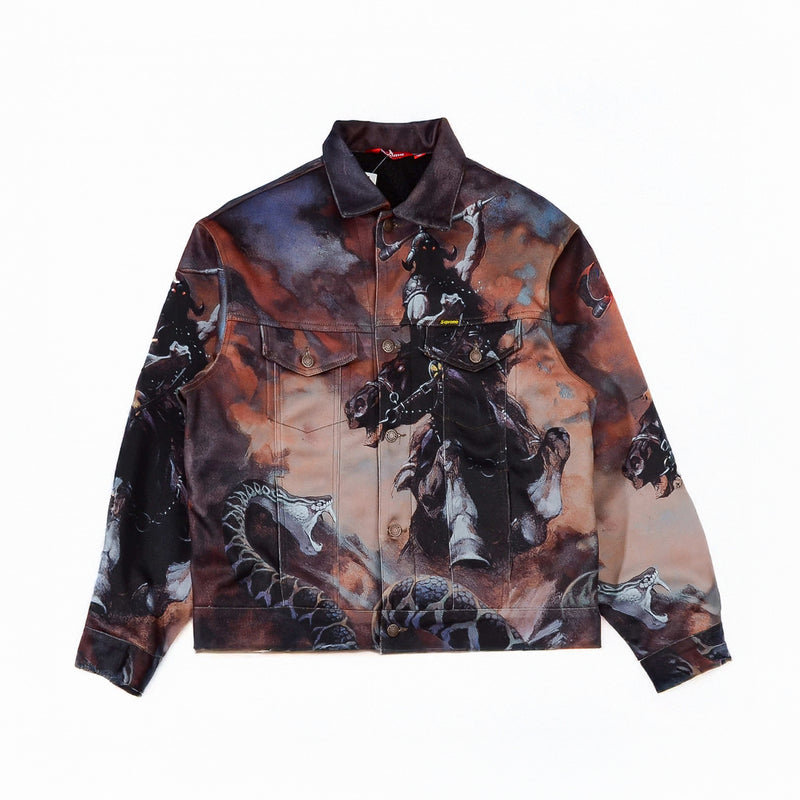 Jaqueta Supreme x Frank Frazetta