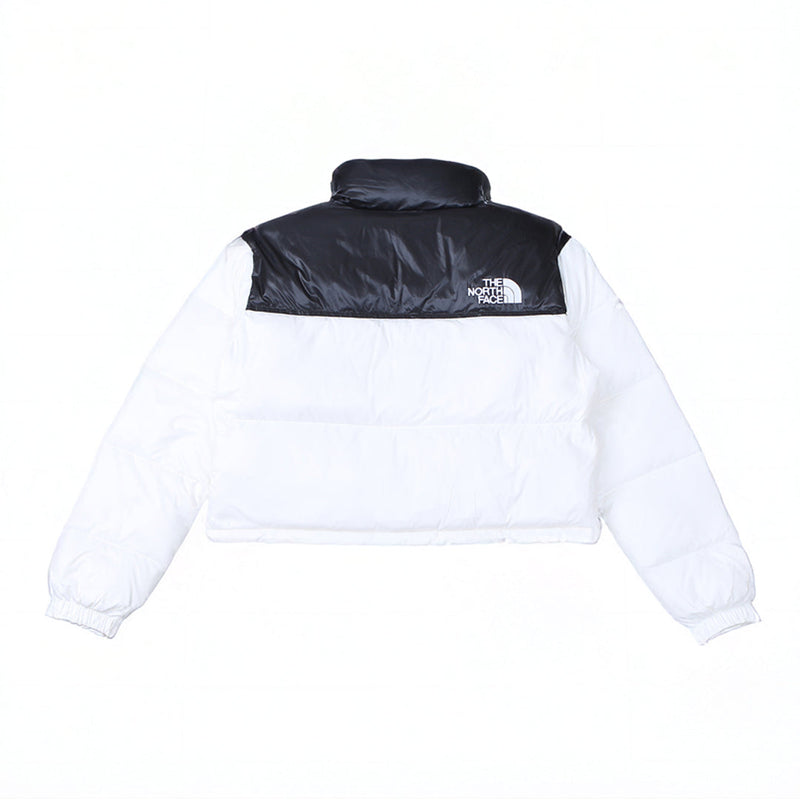 Jaqueta The North Face Nuptse Cropped Feminina Black/White