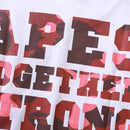 Camiseta Bape Apes Together Strong