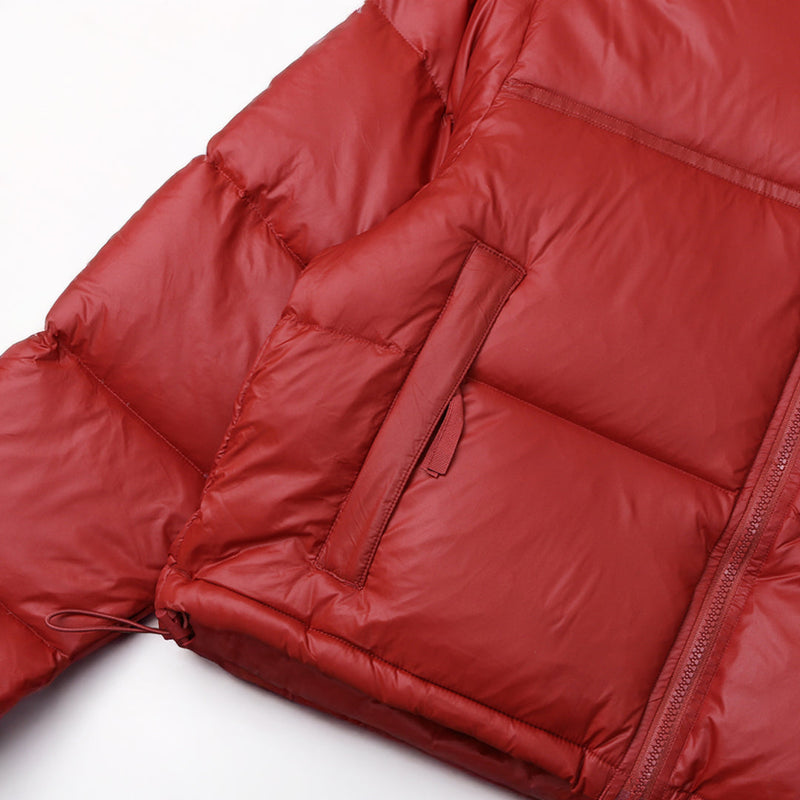 Jaqueta The North Face Nuptse Cropped Feminina  Bordô