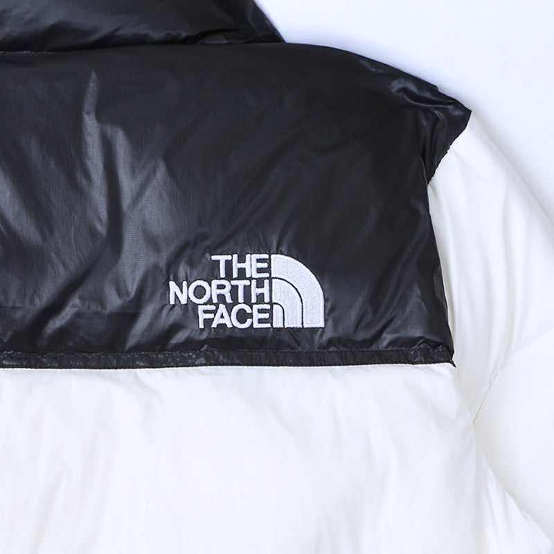 Jaqueta The North Face Nuptse Cropped Feminina Black/White