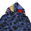 Moletom Bape Shark Glow Blue Dark