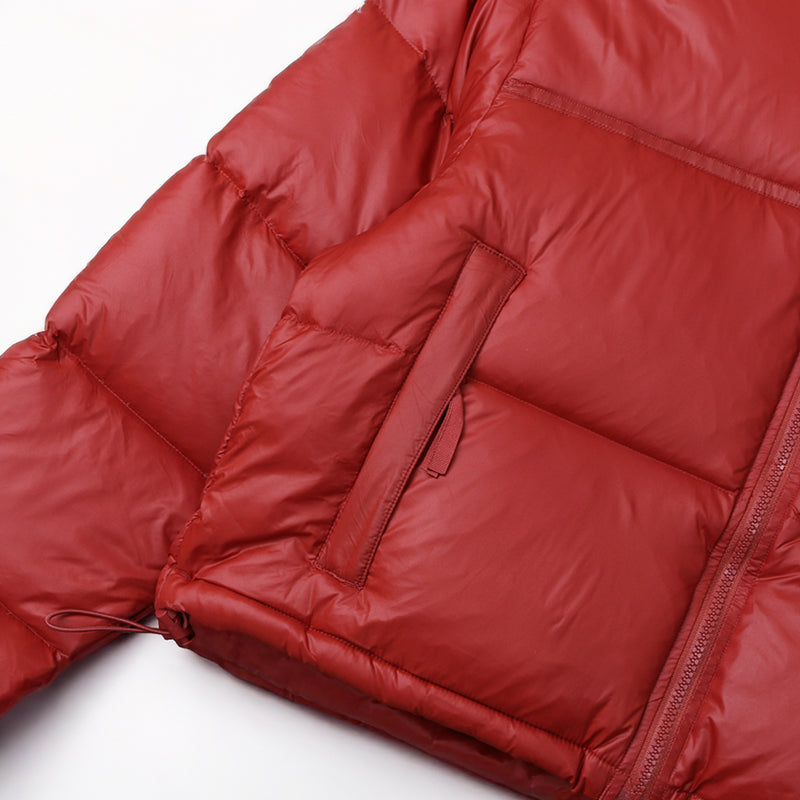 - Jaqueta The North Face Nuptse Cropped Feminina Bordô