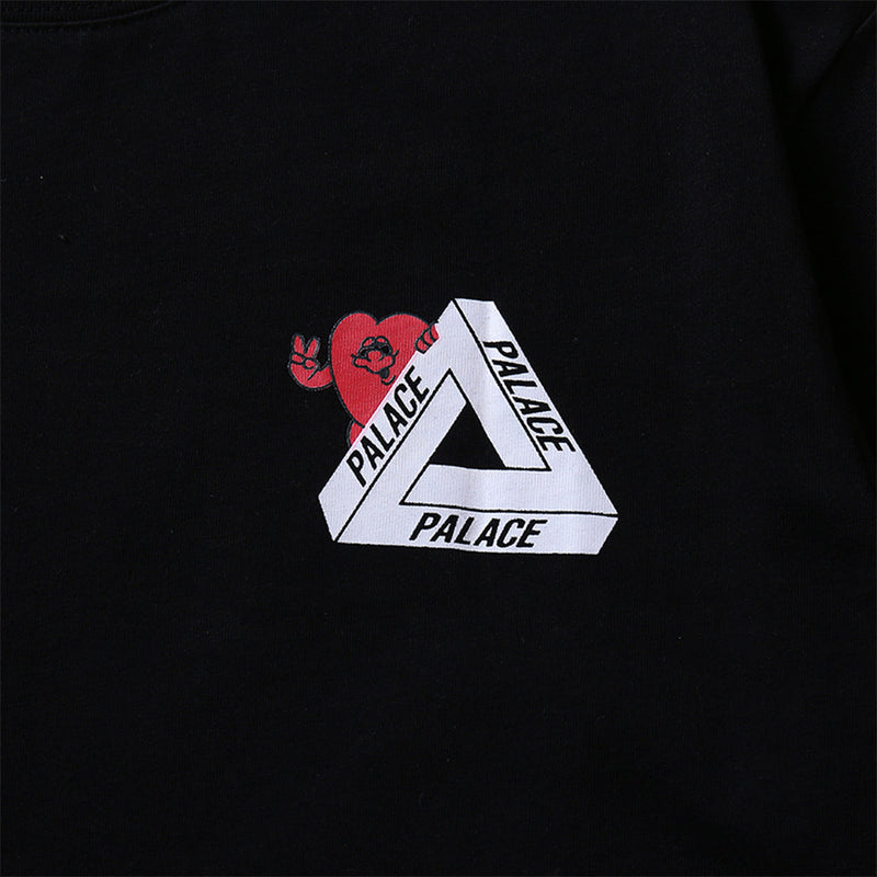 Camiseta Palace Tri-Hearts Black