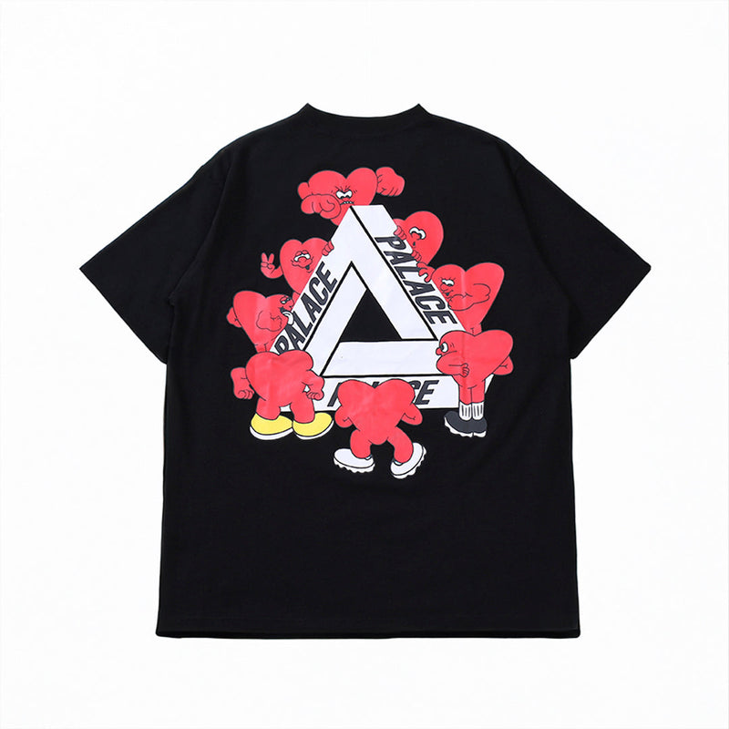 Camiseta Palace Tri-Hearts Black