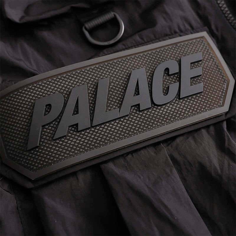 Jaqueta Palace Utility Iridescent Vest Black Spring 2019