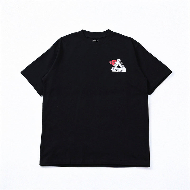Camiseta Palace Tri-Hearts Black