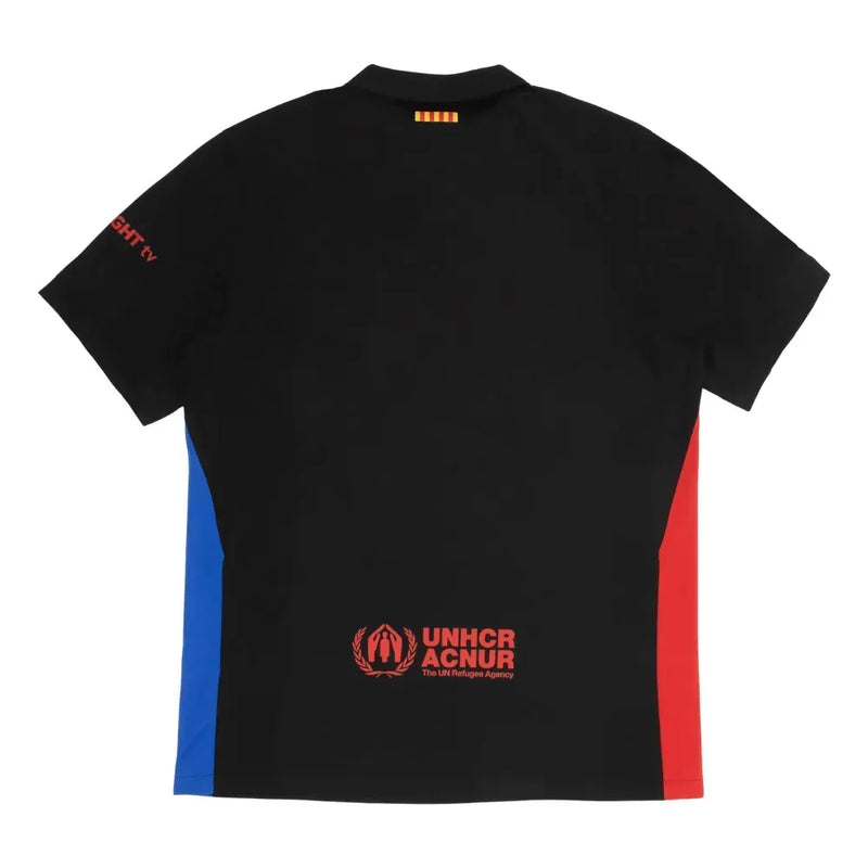Camiseta Barcelona Cactus Jack 24/25 Match Away Travis Scott x Nike Preta