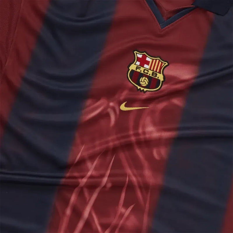 Travis Scott x Nike Camiseta FC Barcelona Retro 2000/01 Home Skeleton